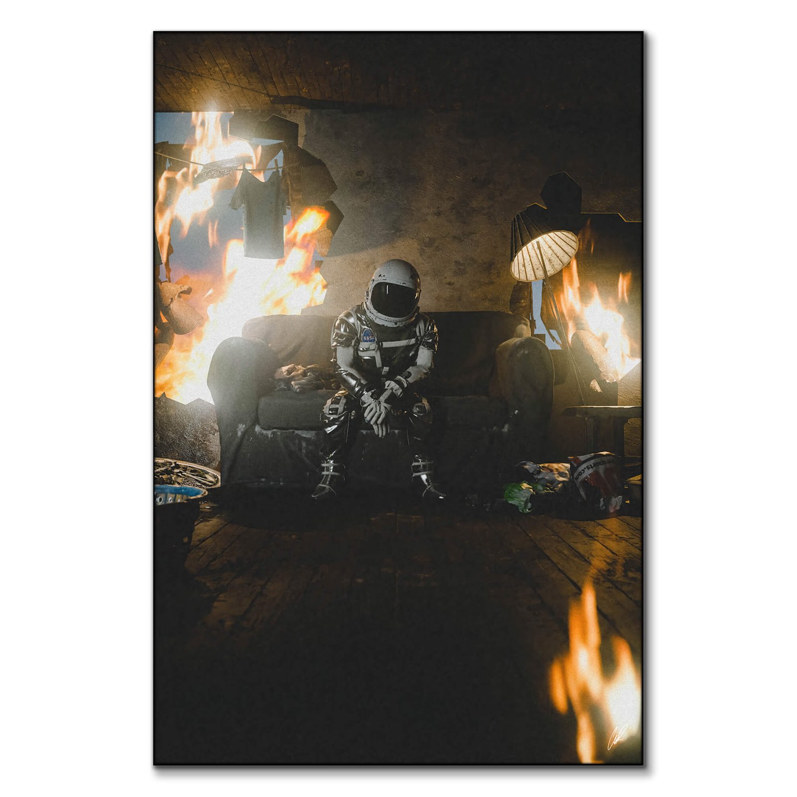 Astro Burning House