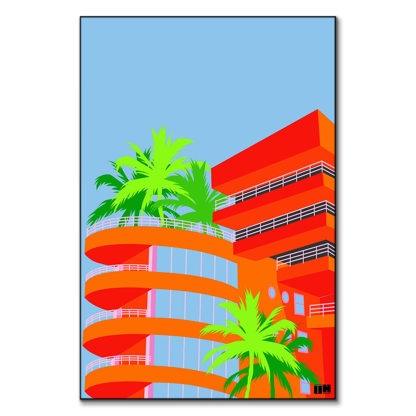 Neon Palms and Paradise