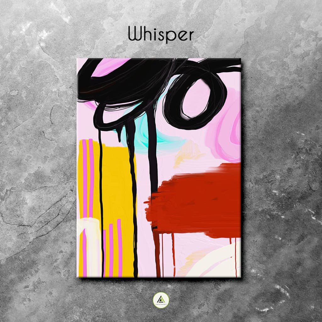 Whisper - Abstract Wall Art - Image 2