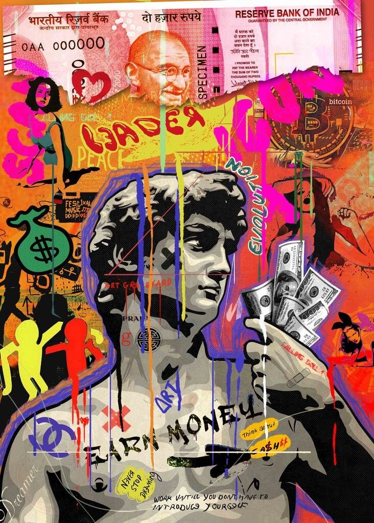 David of Michelangelo - Indian Essence - Image 2